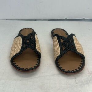 Le Mogador Alice Sandals, Black/ Nude